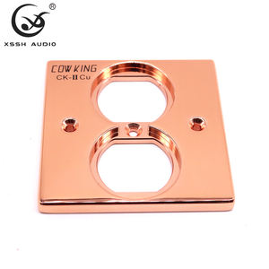 Bare Copper XSSH HIFI Wand steckdose NEMA 2 Steckdosen Verstärker Subwoofer US-Stecker Buchsen - Product Image 6