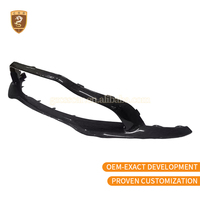 Set Lip Bumper Depan Aston Martin Vantage Serat Karbon Kering Gaya OEM Spoiler Dagu Depan 2020-2024