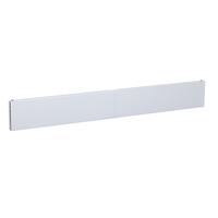 Séchoir à serviettes mural métallique double, détachable, rétractable et pliable pour cuisine et usage domestique intérieur