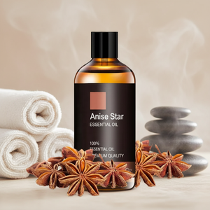 Huile d'anis étoilé en gros, marque privée, en stock, 100% pure et naturelle, huile essentielle d'anis étoilé pour l'aromathérapie et la peau - Product Image 2