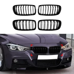StarNav Grilles de pare-chocs avant et capot pour BMW Série 3 F30 F35 2013-2019, Aileron de coffre arrière, Accessoires de tuning automobile - Product Image 2