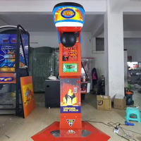 Machine de boxe de test de force commerciale, jeu de frappe d'arcade pour parc d'attractions, centre commercial, style sportif