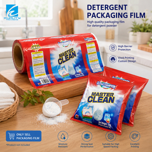 <span class=keywords><strong>Film</strong></span> plastique laminé brillant translucide de qualité alimentaire, résistant à l'humidité, à haute barrière, pour l'emballage de lessive - Product Image 2
