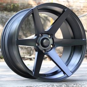 Jantes de voiture en alliage d'aluminium F896006 de 17 et 18 pouces, 5x100 et 5x114.3, pour le marché secondaire. Jantes de 16 pouces à 5 trous. - Product Image 2