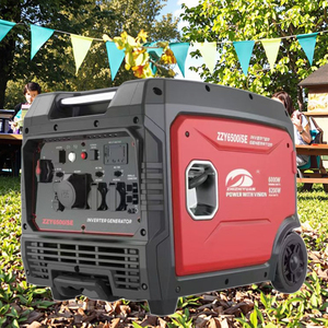 Xi lanh đơn tất cả các đồng tự động bắt đầu giật khởi động 50/60Hz biến tần số Máy Phát Điện Xăng - Product Image 6