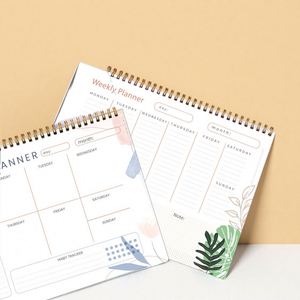 Planificador Semanal y Mensual A5 Personalizado, Bloc de Notas Espiral con Lista de Tareas y Presupuesto, Cuaderno Impreso Personalizado - Product Image 4