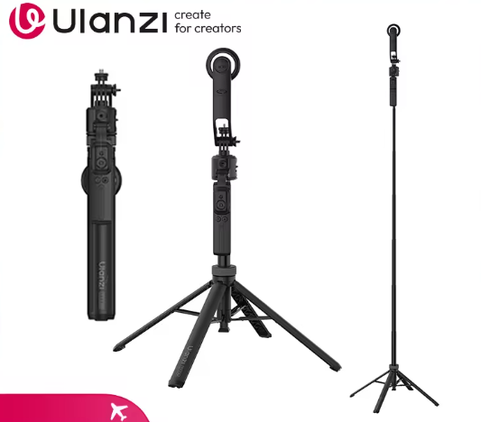 Ulanzi TT23M Magnetic Auto-Tracking Selfie Stick Tripod Smart Face Tracking Selfie Stick Tripod for Outdoor Travel Vlog