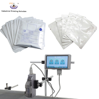 Printer Inkjet Termal IPS-9520 600 DPI 25.4mm Dual Printhead Mesin Pencetak Kode Tanggal Industri