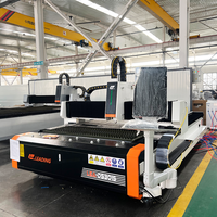Découpeuse laser fibre CNC professionnelle haute efficacité 1500W de petite taille en acier avec contrôle Cypcut, moteur servo Fuji, compatible AI/PLT