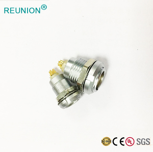 ขั้วต่อแบบวงกลม REUNION <span class=keywords><strong>SCG</strong></span> แบบติดตั้งบนแผงวงจร ตัวเมีย 2~16 ขา แบบเชื่อมต่อสายด้วยการบัดกรี - Product Image 3