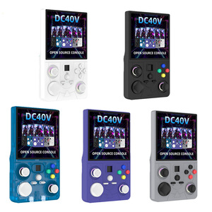 Console de jeu portable Wifi DC40V, écran de 4 pouces, 64G, 15000 jeux intégrés, système Linux Open Source, console portable rétro classique - Product Image 1