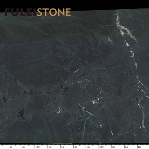 <span class=keywords><strong>Lastra</strong></span> di Quarzite Naturale Nera Brasiliana con Venature Bianche - Product Image 4