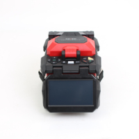 Soudeuse par fusion de fibres optiques Ceyear 6481B10 rouge de haute qualité avec prise en charge IP/TCP/POE/Wi-Fi et garantie de 2 ans pour les cordons de brassage de fibres