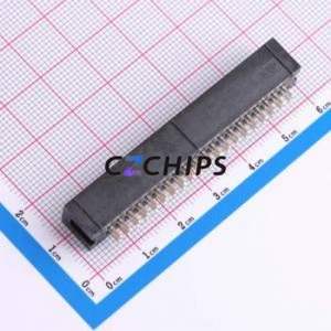 JN2.54 HX แบบดั้งเดิมและใหม่-2X20P ZZ ชิ้นส่วน H8.9ผ่านรู (THT),P = 2.54มม. วงจรรวมชิป PMIC - Product Image 2