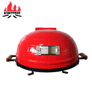 Four à pizza Kimstone de 21 pouces pour grillades - <span class=keywords><strong>Kit</strong></span> de four portable d'extérieur avec <span class=keywords><strong>pierre</strong></span> à pizza pour la cour et le camping - Product Image 4