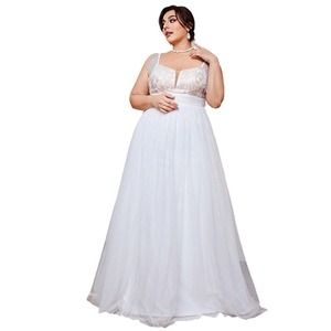 Vestido <span class=keywords><strong>de</strong></span> noche <span class=keywords><strong>de</strong></span> una pieza <span class=keywords><strong>de</strong></span> lujo Europeo Americano vestido <span class=keywords><strong>de</strong></span> <span class=keywords><strong>novia</strong></span> encaje transfronterizo Plus para <span class=keywords><strong>Amazon</strong></span> Wish Drop Shipping - Product Image 2