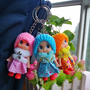 Poupée miniature de 8 cm, jouets pour filles, poupées clown colorées, pendentif pour téléphone portable, cadeau de mariage, accessoires de poupée en émail, poupée Blythe - Product Image 3