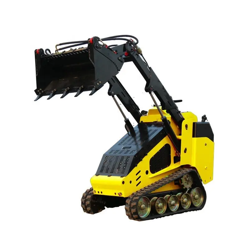 Top brand multifunction attachment small mini skid steer loader with powerful engine for construction and farm application