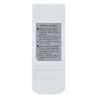 Télécommande universelle AC KT-109 II compatible avec plusieurs marques : Haier, LG, Gree, Midea, Daikin, Panasonic, Hitachi, climatiseur à onduleur