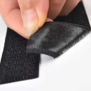 Siêu nhớt lực dính móc và vòng lặp <span class=keywords><strong>Fastener</strong></span> băng dây đeo tiền xu và tiêu chuẩn màu móc và vòng lặp Băng - Product Image 6