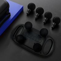 Masseur rechargeable à 4 têtes pour le cou, les épaules et le dos.