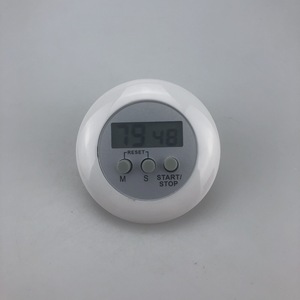 Digital Kitchen <b>Timer</b> 60 Min Round Electronic Countdown With Reset Start Stop Buttons For Cooking And Baking - Product Image 2