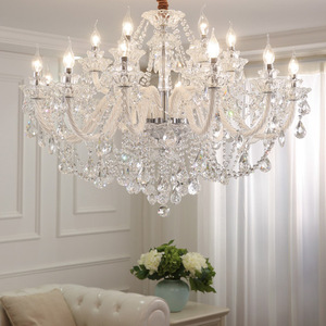 Lustre Pendentif Bougie Moderne Européen <span class=keywords><strong>de</strong></span> Luxe en Cristal pour Salon, <span class=keywords><strong>Salle</strong></span> <span class=keywords><strong>à</strong></span> <span class=keywords><strong>Manger</strong></span>, Chambre, Bureau, Villa et Couloir - Product Image 1