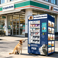 Máquina Expendedora de Snacks para Mascotas con Logotipo Personalizado, Múltiples Ranuras, Suministros Diarios para Mascotas, Equipo de Venta Automática 24h