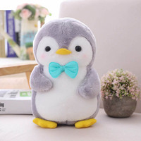 Jouet en peluche de pingouin, machine à griffes portable, vente en gros, peluche animal, fruits, légumes, couple jouets de pingouin, poupées