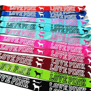 Custom Printed <b>Lanyards</b> 2x90cm <b>Polyester</b> Thermal Transfer Phone Work ID Badge Promotional With Logo Support - Product Image 4
