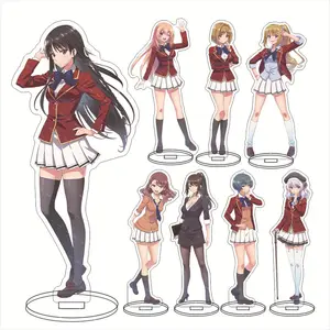 31 Styles Anime Classroom of the Elite Anime Ayanokouji Kiyotaka Stand Model Plate Desk Bedroom Ornament Acrylic Standing Plate