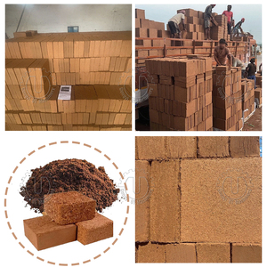 Hiệu quả cao cocopeat bánh máy 5kg cocopeat xơ dừa pith Khối Máy làm Coco than bùn Máy làm - Product Image 2
