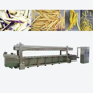 High Quality Big Capacity 2-3 Tons French Fries Making Machine Potato Chips Production Line