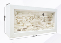 Fabricant OEM ODM de boîtes lumineuses en ABS de 7,8 pouces, lampe LED vierge en acrylique 3D personnalisée pour cadeaux d'entreprise