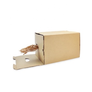High quality custom kraft paper packaging box honeycomb paper filling box gift wrapping paper roll