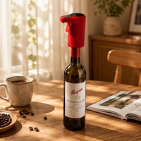 Distributeur automatique de liqueur en plastique, pompe quantitative, aérateur de vin, décanteur électrique de whisky, rechargeable, portable, compatible lave-vaisselle
