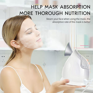 Vaporizador Facial Eléctrico Profesional con Iones Nano, Aromaterapia, Boquilla Ajustable, Protección Contra Sobrecalentamiento, Vaporizador de Niebla Caliente para el Hogar - Product Image 4