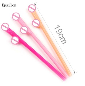 Epsilon-pajitas para beber pene, para despedida de soltera, Sexy, de noche, para <span class=keywords><strong>Bar</strong></span>, novedad - Product Image 3