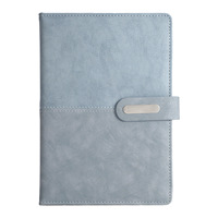 Carnet de notes personnalisé en similicuir avec logo imprimé, idéal pour les réunions annuelles d'entreprise, avec reliure sans colle, format A5