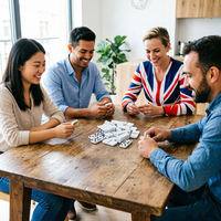 Jeu de dominos en mélamine personnalisé de haute qualité avec logo, articles promotionnels durables pour le jeu de dominos chinois