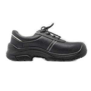 Acogedor corte bajo cuero repujado calzado CE de seguridad industrial - Product Image 1