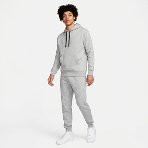 Conjunto Deportivo Informal para Hombre, Sudadera con Capucha Acolchada de Terciopelo Ligero, Pantalones Cortos, Color Sólido, Poliéster/Algodón - Product Image 5