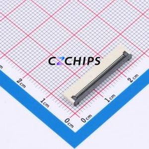 XW0520012-410R-001 FFC/FPC Connector SMD,P=0.5mm,Horizontal Mount Connector Flip Cover Type Bottom Contact 41P 0.5mm - Product Image 1