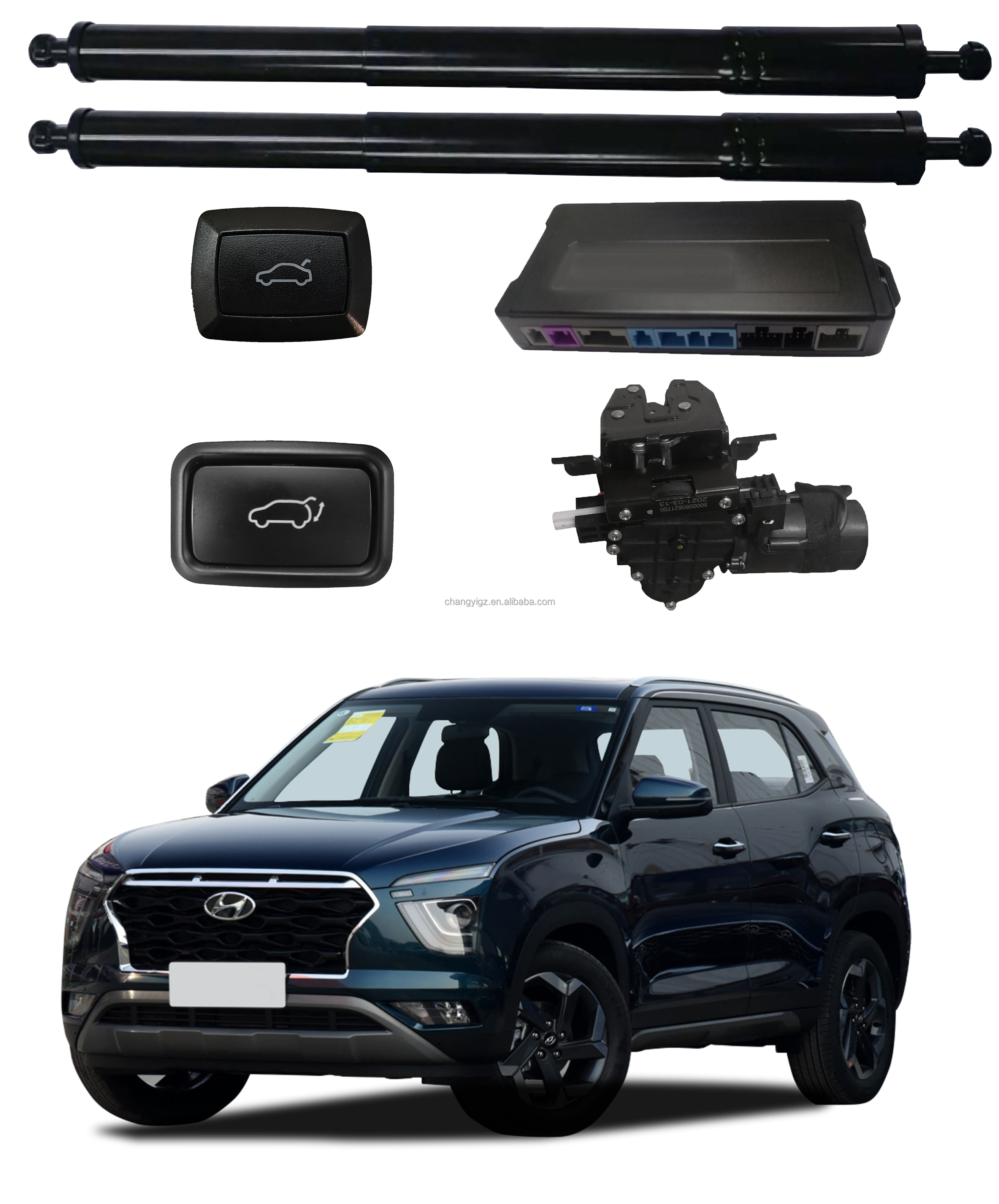 Car Accessories Electric Auto Power Tailgate Lift Manufacturer for Hyundai IX25 CRETA 2020+ Foot sensor optional 