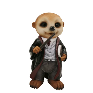 Statuetta Meerkat Solider in resina di alta qualità OEM personalizzata - Product Image 6