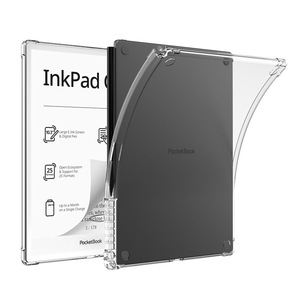 Étui transparent pour PocketBook <span class=keywords><strong>InkPad</strong></span> One 10.<span class=keywords><strong>3</strong></span>" PB1030 avec porte-stylo, fin, léger, résistant aux chocs, housse de protection en silicone souple TPU - Product Image 1