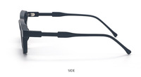 Lunettes de soleil rectangulaires de haute qualité à la mode petit creux épais irrégulier polygonal polarisé Tac lentilles pour hommes femmes