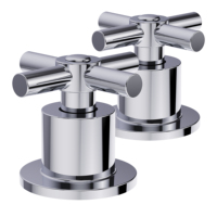 Chine prix moins cher poignée en alliage de zinc pour accessoires de robinet d'eau de salle de bain