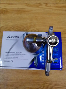 Pistolet à peinture <span class=keywords><strong>pneumatique</strong></span> miniature F-3, buse de 1,0 mm, gobelet de 250 ml, <span class=keywords><strong>pulvérisation</strong></span> facile, nettoyage pour débutants - Product Image 3