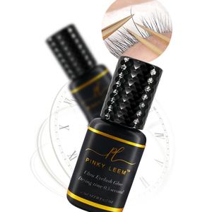 Colle pour extensions de cils Pinky Leem, marque privée personnalisée, sans fumée, colle pour cils en gros, forte tenue, colle pour cils 0,5 seconde - Product Image 3